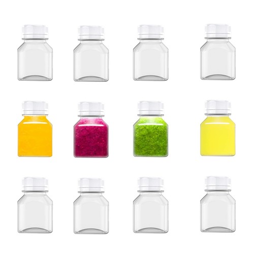 Pcs 2oz plastic - 12,